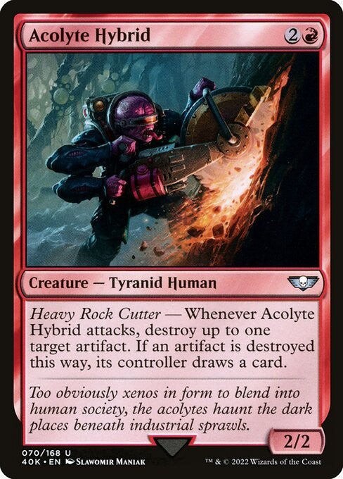 Acolyte Hybrid - 40K - Near Mint MTG