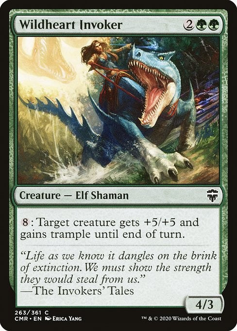 Wildheart Invoker - CMR - Near Mint MTG