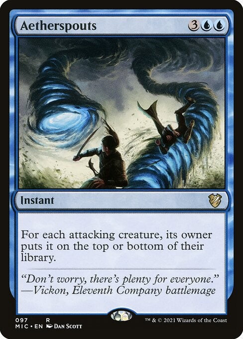 Aetherspouts - MIC - Near Mint MTG