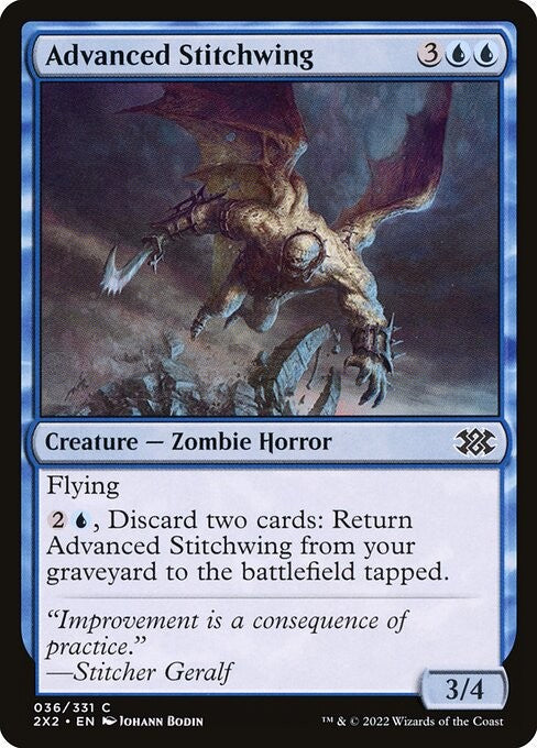 Advanced Stitchwing - 2X2 - Near Mint MTG