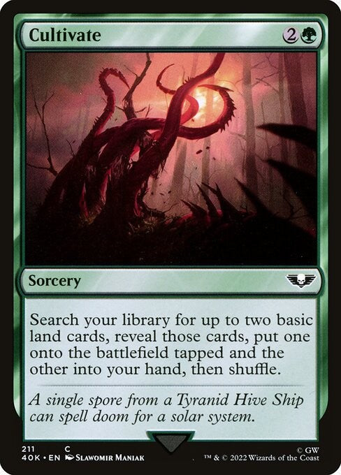Cultivate - 40K - Near Mint MTG