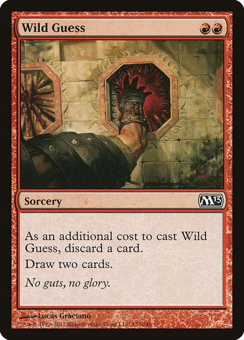 Wild Guess - M13 - Near Mint MTG
