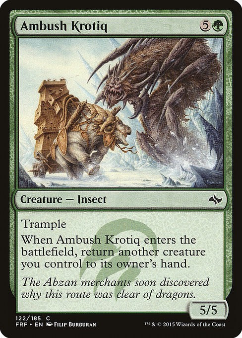 Ambush Krotiq - FRF - Near Mint MTG