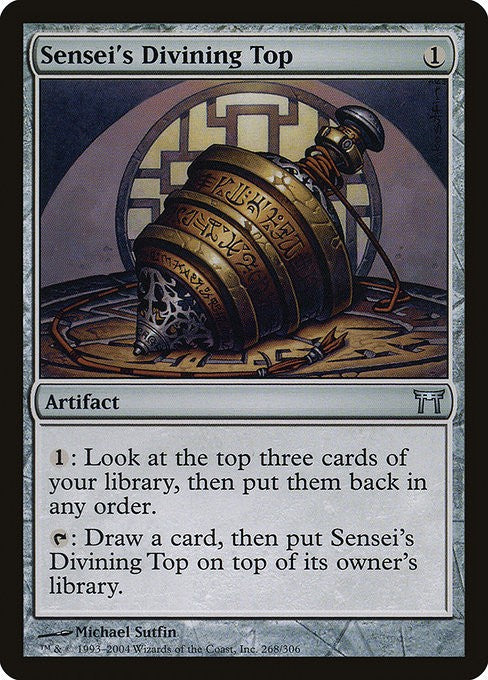 Sensei's Divining Top - CHK - Near Mint MTG