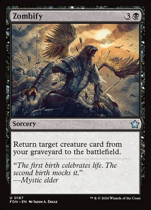 Zombify - FDN - MTG