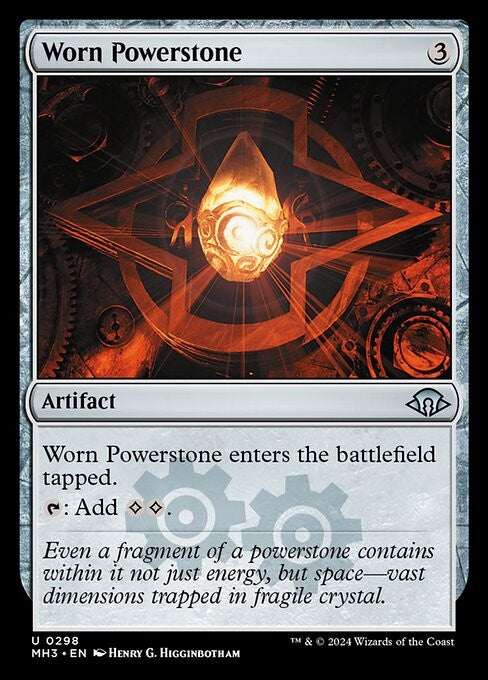 Worn Powerstone - MH3 - Near Mint MTG