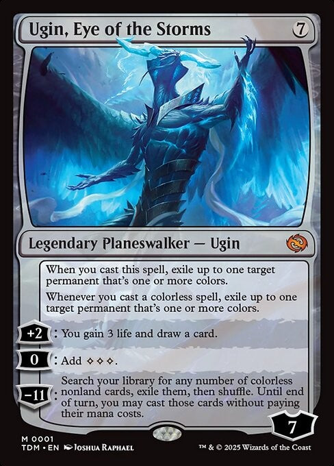 Ugin, Eye of the Storms - TDM - Near Mint MTG