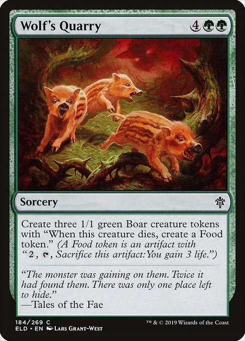 Wolf's Quarry - ELD - Near Mint MTG