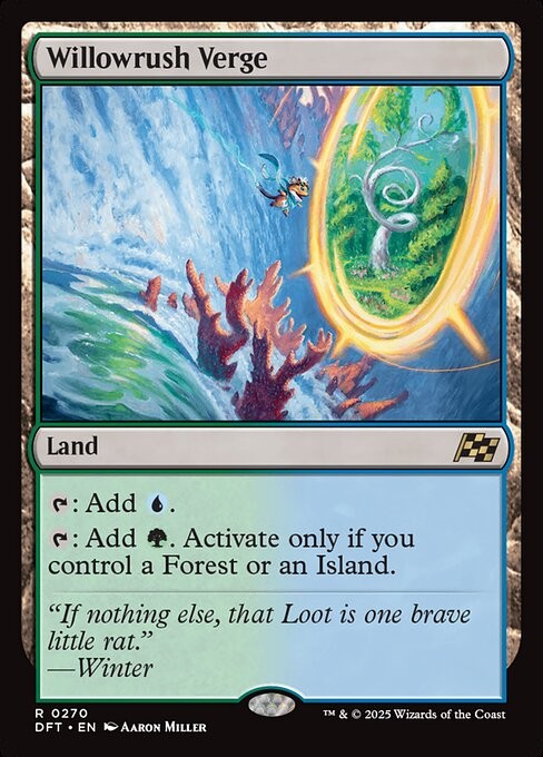 Willowrush Verge - DFT - Near Mint MTG