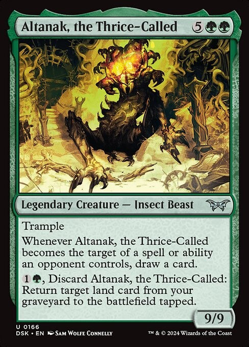 Altanak, the Thrice-Called - DSK - Near Mint MTG
