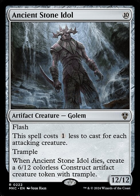 Ancient Stone Idol - MKC - Near Mint MTG