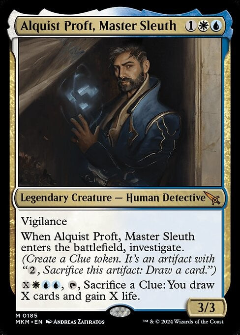 Alquist Proft, Master Sleuth - MKM - Near Mint MTG