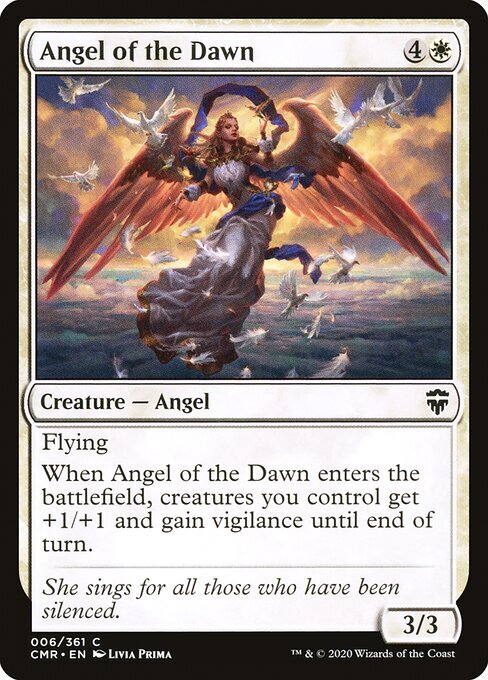Angel of the Dawn - CMR - Near Mint MTG