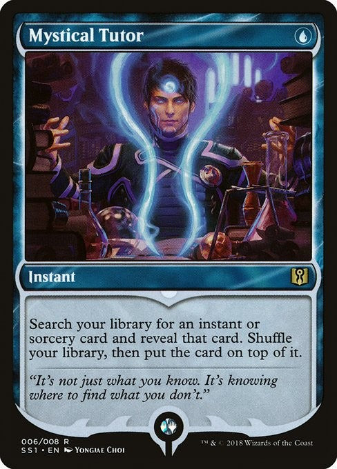 Mystical Tutor - SS1 - Near Mint MTG