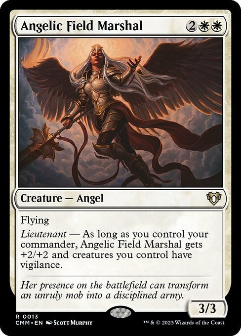 Angelic Field Marshal - CMM - Near Mint MTG