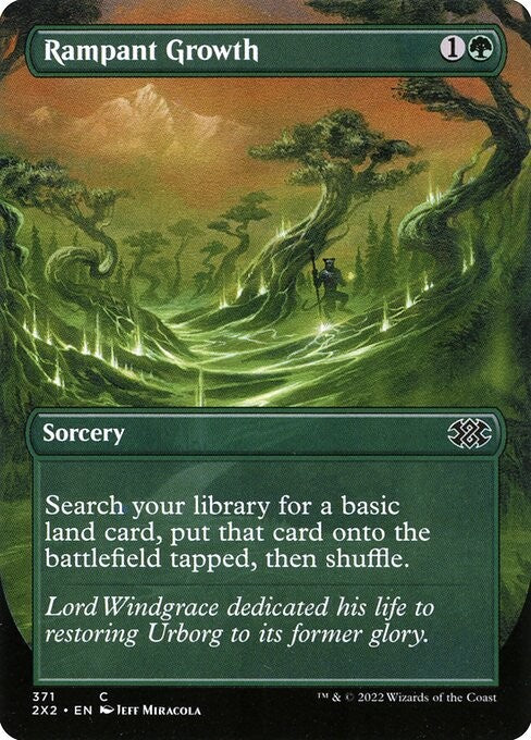 Rampant Growth - 2X2 - Near Mint MTG