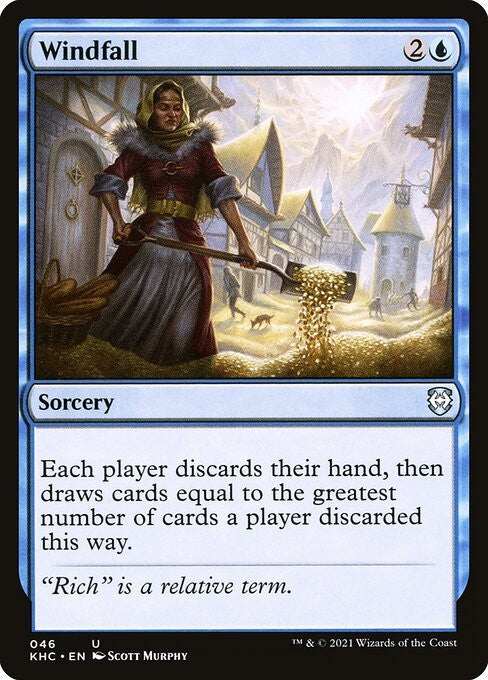 Windfall - KHC - Near Mint MTG