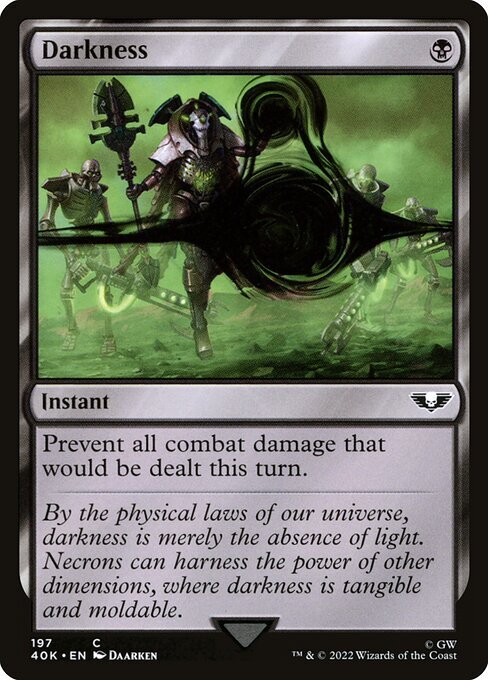 Darkness - 40K - Near Mint MTG