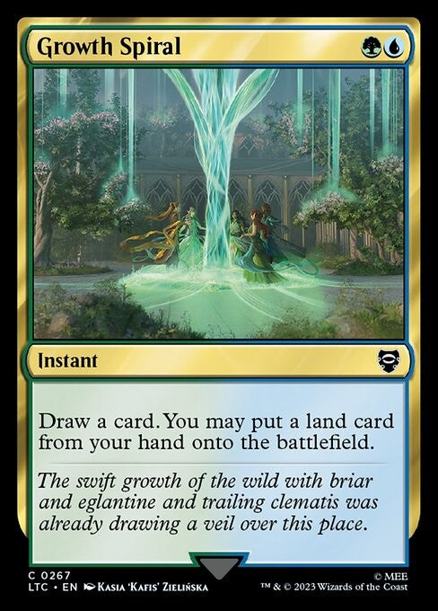 Growth Spiral - LTC - Near Mint MTG