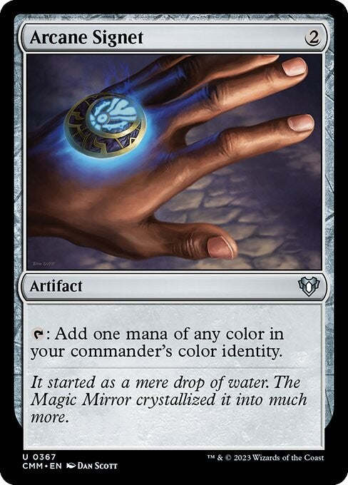 Arcane Signet - CMM - Near Mint MTG