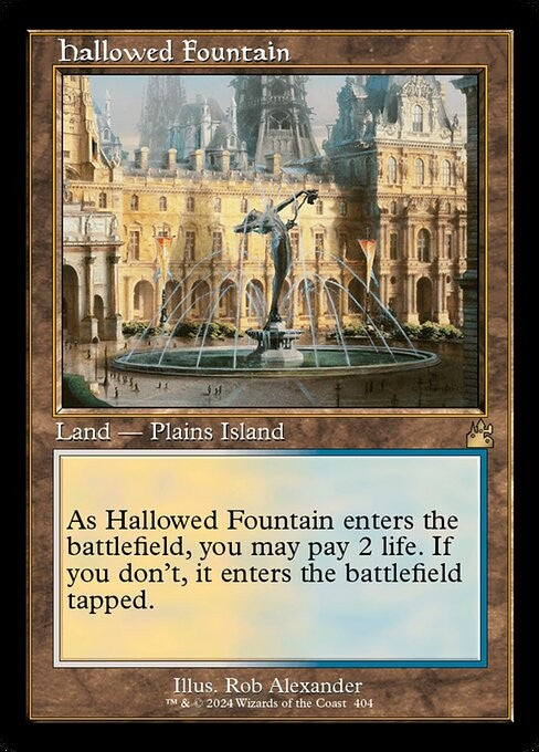 Hallowed Fountain - RVR - Near Mint MTG