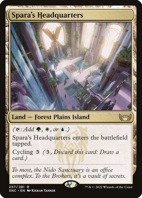 Spara's Headquarters - SNC - Near Mint MTG
