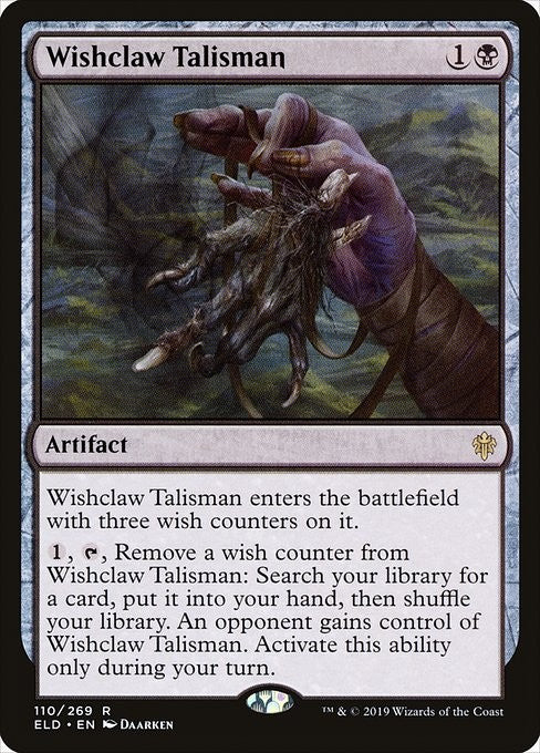 Wishclaw Talisman - ELD - Near Mint MTG
