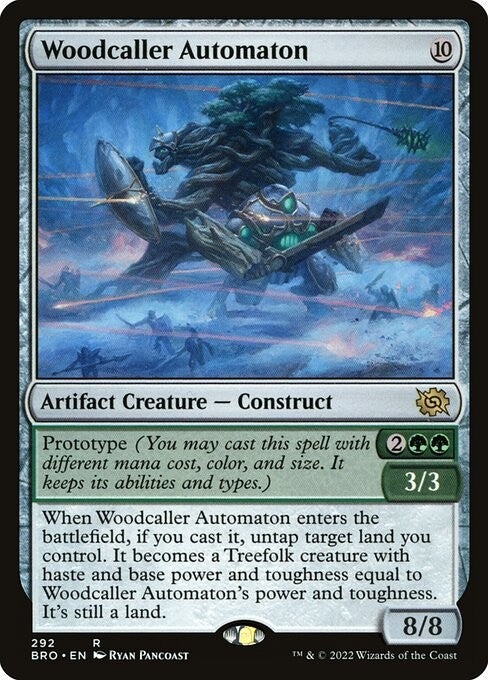 Woodcaller Automaton - BRO - Near Mint MTG