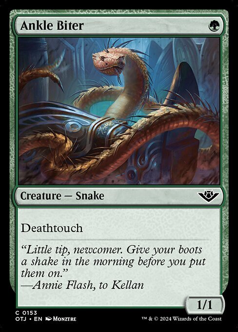 Ankle Biter - OTJ - Near Mint MTG