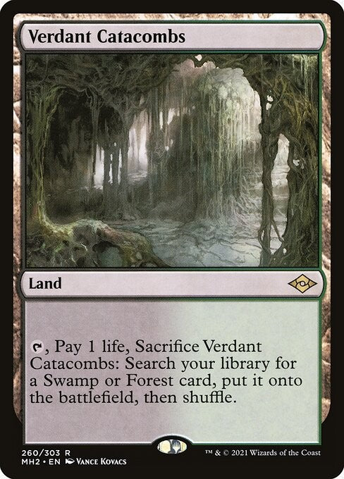 Verdant Catacombs - MH2 - Near Mint MTG
