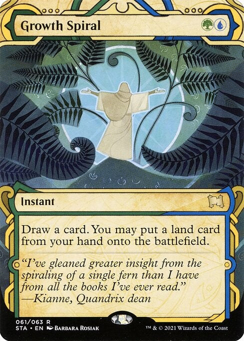 Growth Spiral - STA - Near Mint MTG
