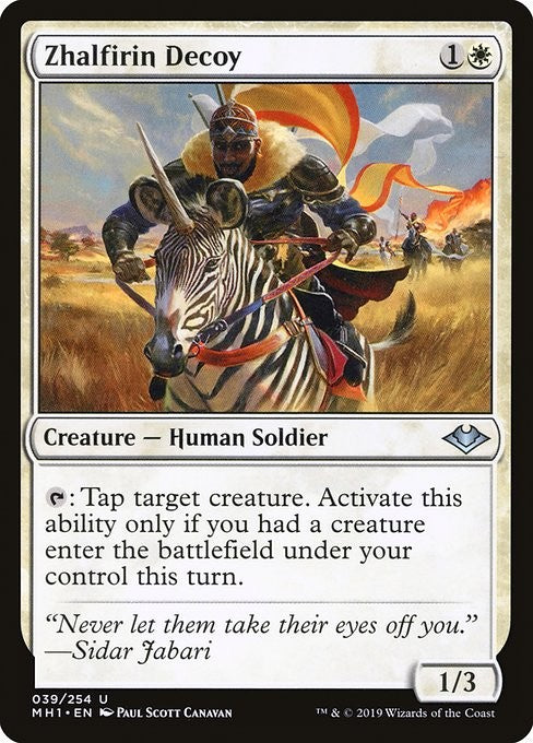 Zhalfirin Decoy - MH1 - Near Mint MTG