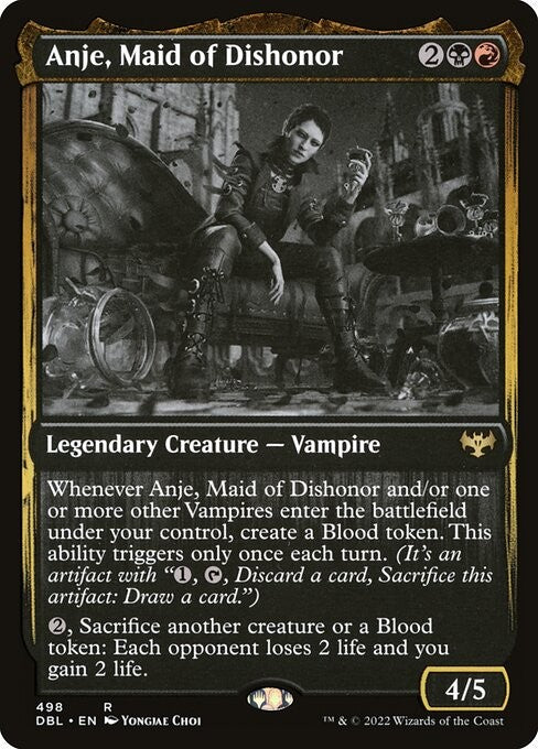 Anje, Maid of Dishonor - DBL - Near Mint MTG