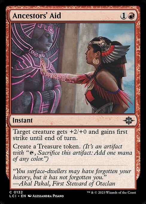Ancestors' Aid - LCI - Near Mint MTG